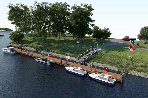 Lovosice chtějí malé přístaviště. Poptávka turistů je velká, vysvětluje starosta