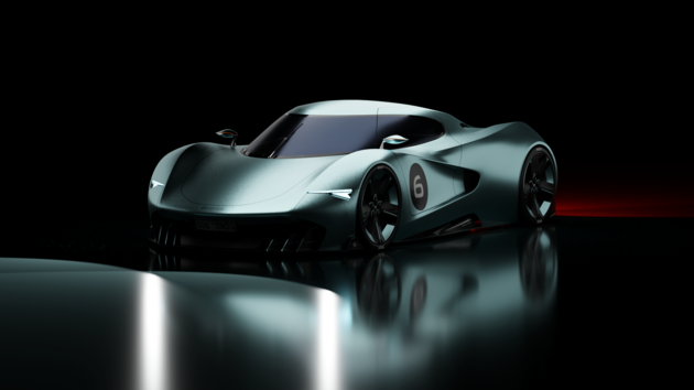 Mladý nadšenec do autodesignu navrhl závoďák pro umělou inteligenci