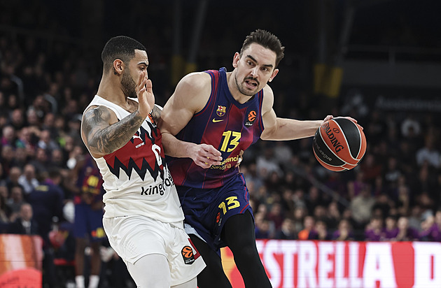 Satoranský odehrál nejlepší zápas sezony v Eurolize. Barcelona zvládla nervák