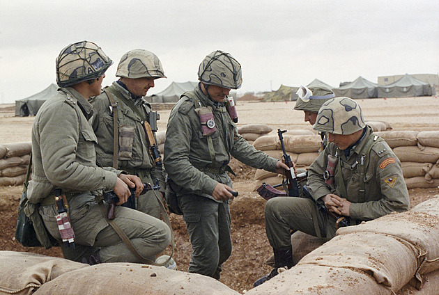 S USA proti Saddámovi. Před 35 lety Češi válčili, jednotku obdivoval celý svět