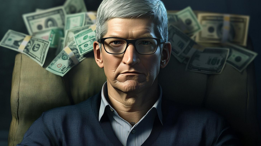 Oproti roku 2024 si pohoršil, přesto bere miliardy. Kolik vydělává Tim Cook?