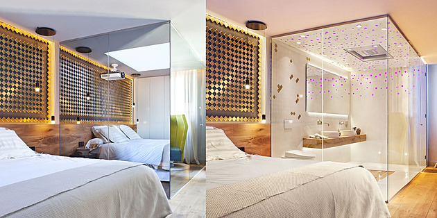 Špionážní zrcadlo nepatří jen do detektivek, je to skvělé designové řešení