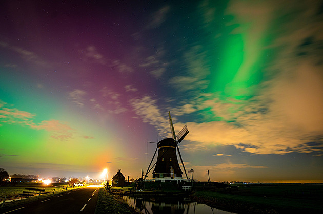 OBRAZEM: Polární záře okouzlila nejen Česko. Kochali se lidé po celé Evropě