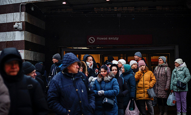 Kvůli výpadku ukrajinské sítě nejede metro v Kyjevě, problémy mělo i Moldavsko