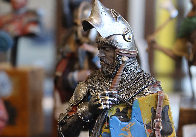 Zapomeňte na tanky a letadla, Proboštov oživil slavné historické vojáky