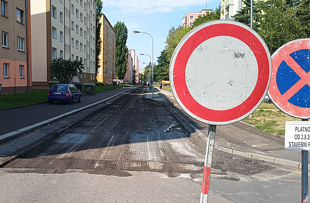 Lidé dočasně přišli o parkovací místa, po skončení rekonstrukce jich přibude