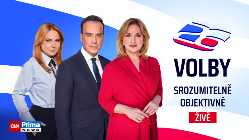 Srozumitelně a objektivně: Speciální volební vysílání na CNN Prima NEWS startuje v září